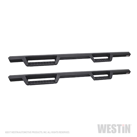 Westin Automotive 15-C F150 SUPERCREW/17-C F250/F350 CREW CAB HDX DROP STEPS - TEXTURED BLACK 56-13945